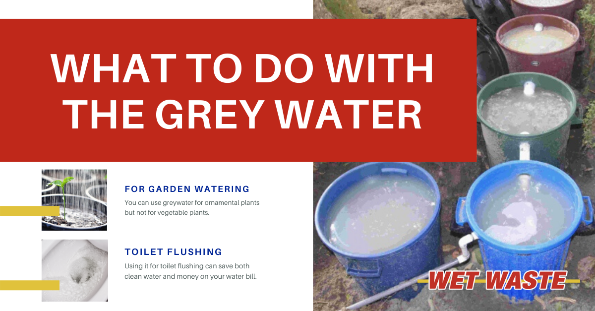What to Do with Gray Water Wet Waste Septic, Sullage, Grey water
